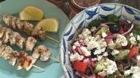 Simplest Souvlaki and Greek Salad Simplest Souvlaki and Greek Salad