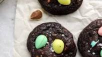 Cadbury Mini Egg Chocolate Chip Cookies Cadbury Mini Egg Chocolate Chip Cookies