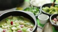 Pozole Verde De Pollo (Green Mexican Hominy and Chicken Soup) Pozole Verde De Pollo (Green Mexican Hominy and Chicken Soup)