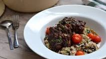 Oxtail stew with allspice, scotch bonnet and Piccolo tomatoes Oxtail stew with allspice, scotch bonnet and Piccolo tomatoes