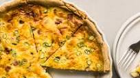 Ham and Swiss Cheese Quiche Ham and Swiss Cheese Quiche