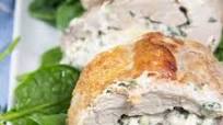 Spinach and Artichoke Stuffed Pork Tenderloin Spinach and Artichoke Stuffed Pork Tenderloin