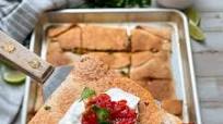 Easy Sheet Pan Quesadillas With Ground Beef Easy Sheet Pan Quesadillas With Ground Beef
