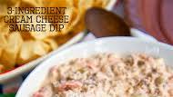 3-Ingredient Cream Cheese Sausage Dip 3-Ingredient Cream Cheese Sausage Dip