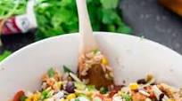 Mexican Chicken and Rice Salad Mexican Chicken and Rice Salad