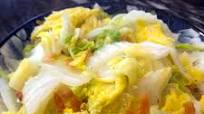 Stir Fry Napa Cabbage with Dried Shrimp Stir Fry Napa Cabbage with Dried Shrimp
