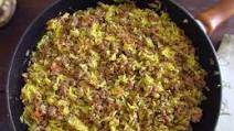 Minced meat with rice Minced meat with rice