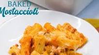 Baked Mostaccioli Baked Mostaccioli