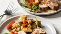 Mustard Pork Tenderloin with Cauliflower Mustard Pork Tenderloin with Cauliflower