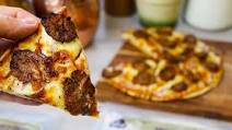 Low Calorie Smoked Sausage Pizza Low Calorie Smoked Sausage Pizza