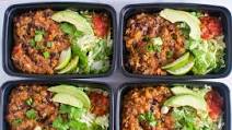 Meal Prep: Pressure Cooker Vegan Quinoa Burrito Bowl Meal Prep: Pressure Cooker Vegan Quinoa Burrito Bowl