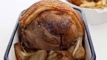 Slow Cooked Pork Shoulder In Blonde Beer With Shallots And Garlic Slow Cooked Pork Shoulder In Blonde Beer With Shallots And Garlic