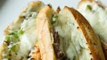 Philly Cheesesteak Sandwich with Garlic Mayo Philly Cheesesteak Sandwich with Garlic Mayo