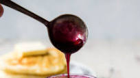 Homemade Blueberry Pancake Syrup Homemade Blueberry Pancake Syrup