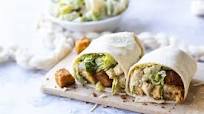 Dairy-Free Caesar Salad Tempeh Wrap Dairy-Free Caesar Salad Tempeh Wrap