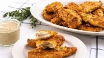 Low-Carb Parmesan Chicken Tenders (Air Fryer) Low-Carb Parmesan Chicken Tenders (Air Fryer)