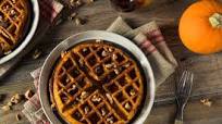Pumpkin Pecan Waffles Recipe Pumpkin Pecan Waffles Recipe