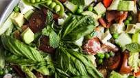 Chopped Salad With Herb Yogurt Dressing Chopped Salad With Herb Yogurt Dressing