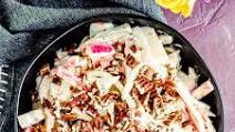 Kohlrabi Slaw with Cashew Cream Kohlrabi Slaw with Cashew Cream