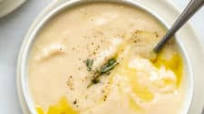 Slow Cooker Cheddar Cauliflower Soup Slow Cooker Cheddar Cauliflower Soup