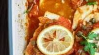 Mediterranean Baked Fish Recipe with Tomatoes and Capers Mediterranean Baked Fish Recipe with Tomatoes and Capers