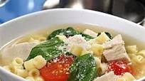 Barilla® Slow Cooker Ditalini Soup with Chicken and Spinach | Barilla Barilla® Slow Cooker Ditalini Soup with Chicken and Spinach | Barilla