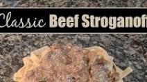Old Fashioned Beef Stroganoff Old Fashioned Beef Stroganoff