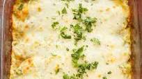 Vegetarian Enchiladas with Poblano Cream Sauce Vegetarian Enchiladas with Poblano Cream Sauce