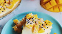 No Bake Mango Sticky Pie No Bake Mango Sticky Pie
