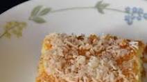 Semolina coconut cake Semolina coconut cake