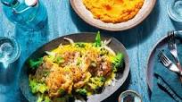 Manila chicken adobo with sweet potato mash Manila chicken adobo with sweet potato mash