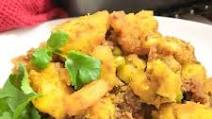 Keema Matar Pie Keema Matar Pie