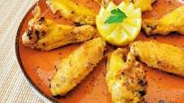 Alitas de pollo al horno, jugosas y sanas Alitas de pollo al horno, jugosas y sanas