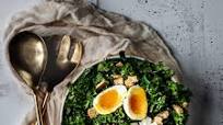 Lemon Kale Caesar salad Lemon Kale Caesar salad