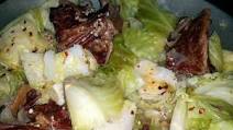 Southern style cabbage and neckbones Southern style cabbage and neckbones