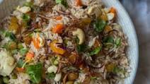 Pressure Cooker Veg Biryani: Pressure Cooker Veg Biryani: