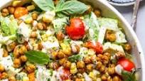 Honey Roasted Chickpea and Avocado Salad Honey Roasted Chickpea and Avocado Salad