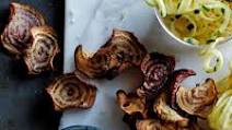 Air-Fried Beet Chips Air-Fried Beet Chips