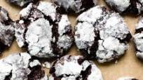Double Chocolate Crinkle Cookies Double Chocolate Crinkle Cookies