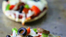Quick and Easy Homemade Bagel Pizza Bites Quick and Easy Homemade Bagel Pizza Bites