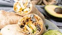 Vegetarian Burrito (Black Beans and Rice) Vegetarian Burrito (Black Beans and Rice)