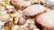 Balsamic Pork Chop Sheet Pan Dinner Balsamic Pork Chop Sheet Pan Dinner
