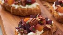 Pecan Beet Bruschetta Pecan Beet Bruschetta