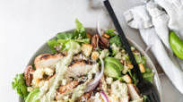 Southwest Grilled Chicken Green Chile Caesar Salad Southwest Grilled Chicken Green Chile Caesar Salad