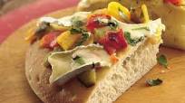 Focaccia with Brie Focaccia with Brie