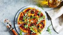 Homemade flatbread pizza Homemade flatbread pizza