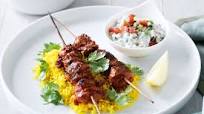 Tandoori chicken with cumin raita Tandoori chicken with cumin raita