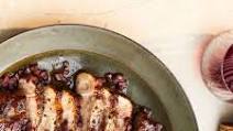 Pork Chop Au Poivre with Red Wine-shallot Sauce Pork Chop Au Poivre with Red Wine-shallot Sauce