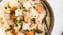 Healthy Seafood Chowder Healthy Seafood Chowder