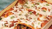 Layered Vegetable Enchilada Casserole Layered Vegetable Enchilada Casserole